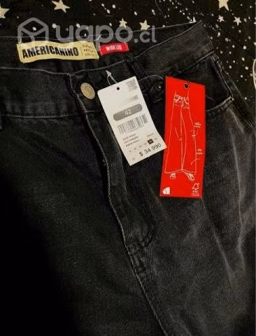 Jeans Wide Leg Americanino NUEVOS