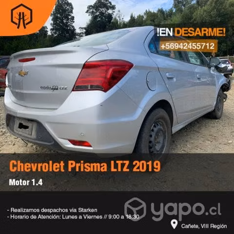 Cremallera Chevrolet prisma ltz 2019
