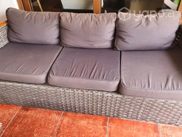 Juego de terraza usado 4 piezas - Imagen 3