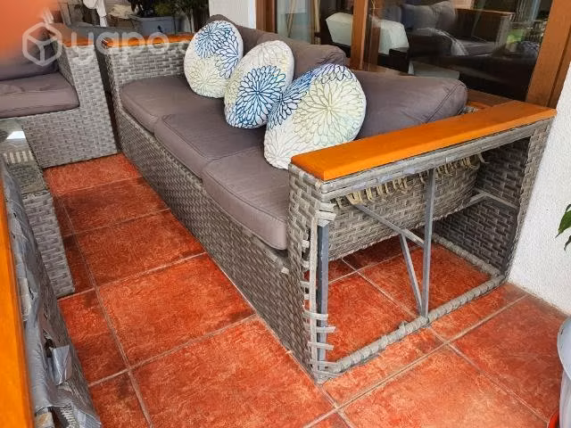 Juego de terraza usado 4 piezas - Imagen 5