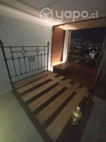 Cama Antigua bronce y fierro