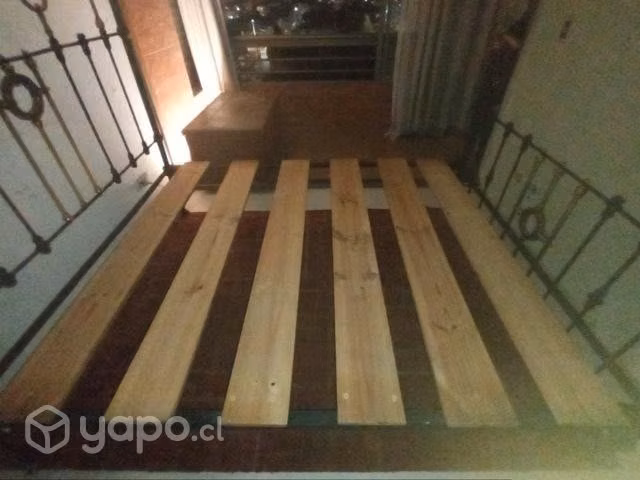 Cama Antigua bronce y fierro