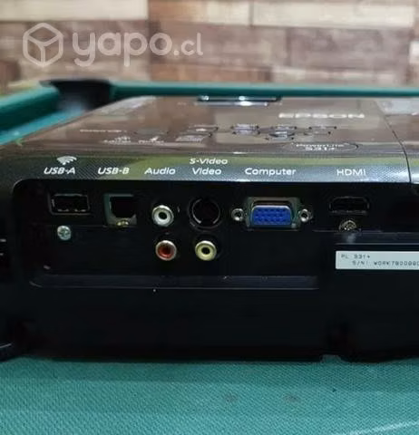 Proyector data Epson power LITE s31+