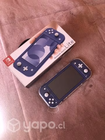 Nintendo switch lite azul