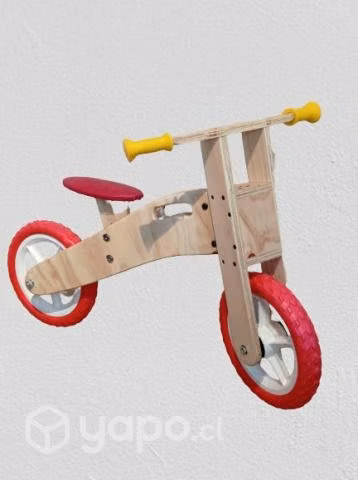 Bicicleta de equilibrio o aprendizaje de madera - Imagen 2