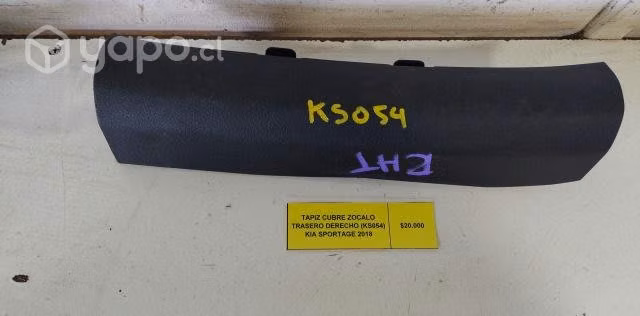 Tapiz Cubre Zocalo Trasero Derecho (KS054) Kia Sp