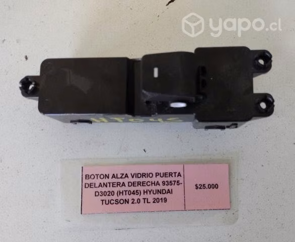 Boton Alza Vidrio Puerta Delantera Derecha 93575-D