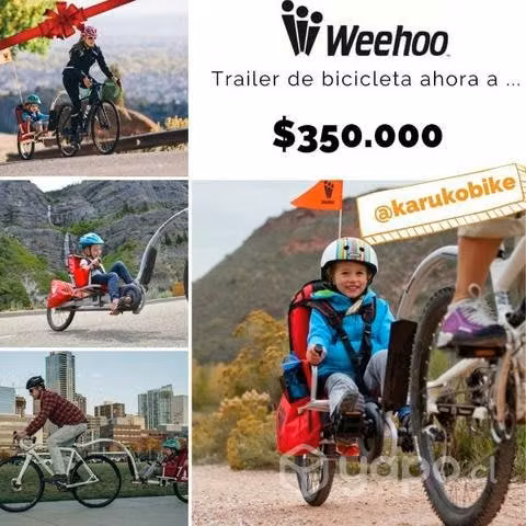 Trailer de Bicicleta weehoo - Imagen 2