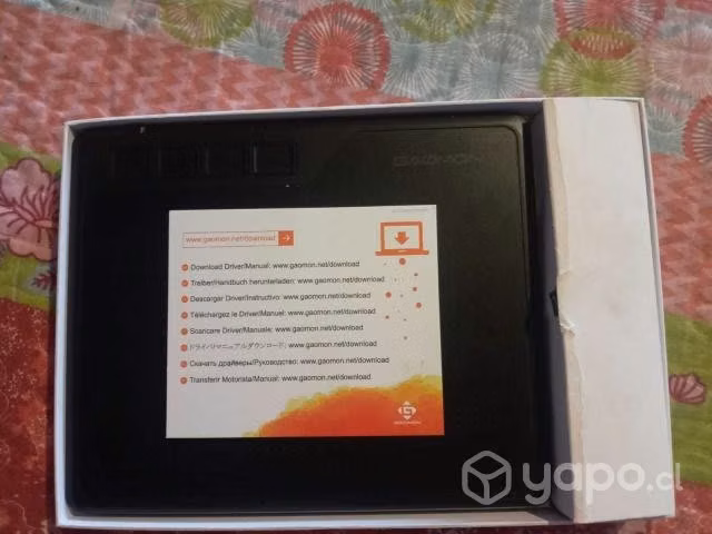 Tableta grafica para dibujo digital gaomon s620