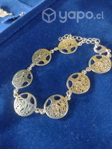 Joyas de plata esclavas y pulseras