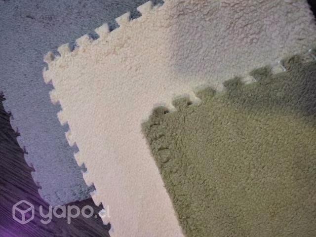 Alfombras peluche para bebes contiene 10 pliegues