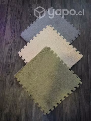 Alfombras peluche para bebes contiene 10 pliegues