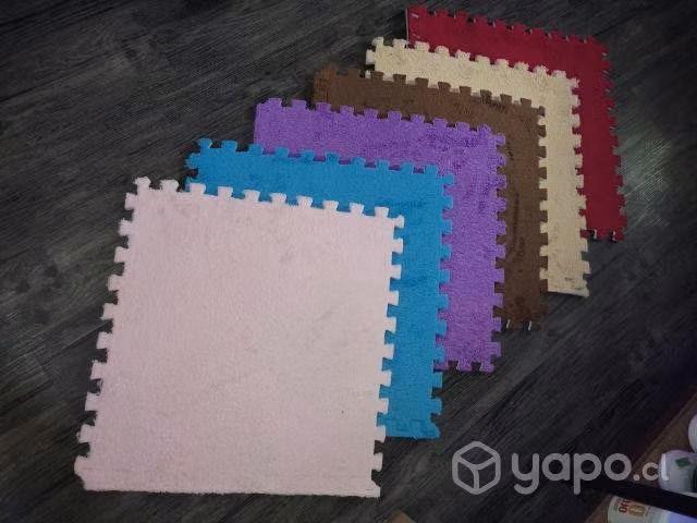 Alfombras peluche para bebes contiene 10 pliegues