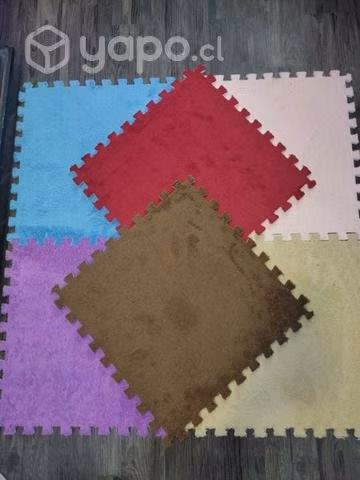 Alfombras peluche para bebes contiene 10 pliegues