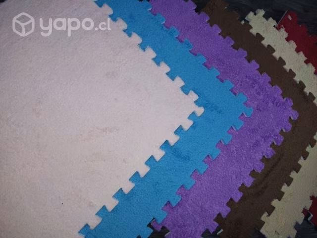 Alfombras peluche para bebes contiene 10 pliegues