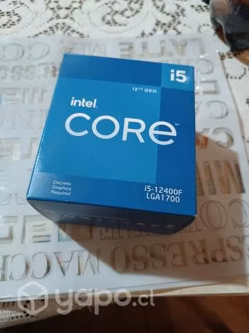 Procesador I5-12400f Nuevo, sin uso