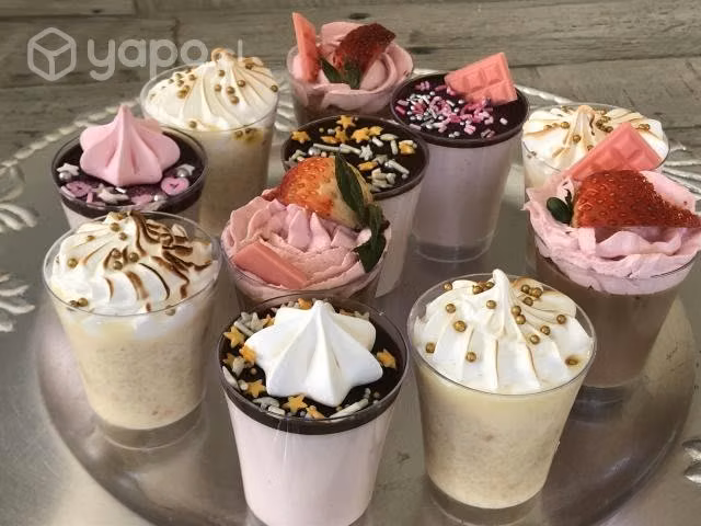 Postres para cocktail