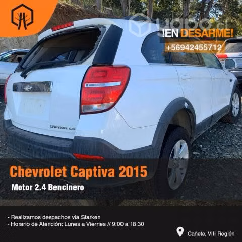 Motor Chevrolet captiva 2015