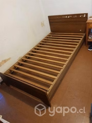 camas de 1 1/2 con colchón incluido