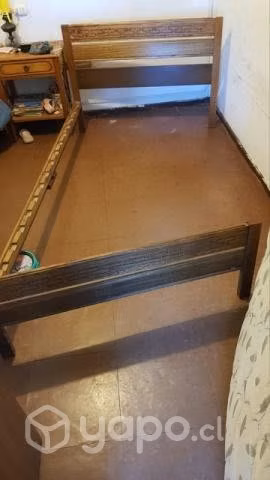 camas de 1 1/2 con colchón incluido