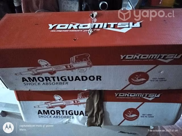 Amortiguador delantero Nissan versa 2012- 2016