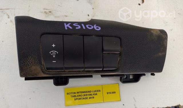 Boton Intencidad Luces Tablero (KS106) Kia Sporta