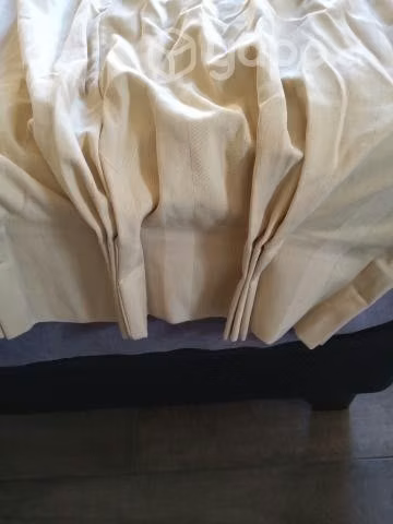 Cortinas beige claro - Imagen 4