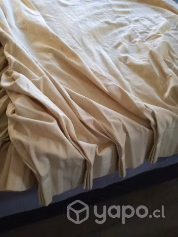 Cortinas beige claro