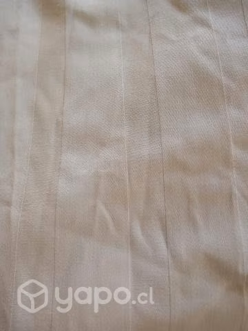 Cortinas beige claro - Imagen 2