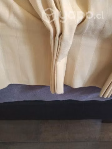Cortinas beige claro - Imagen 3