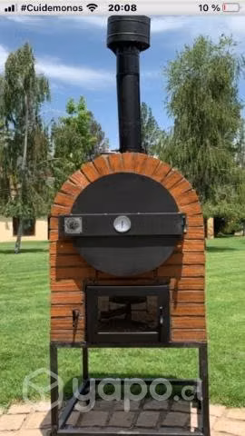 horno a leña y carbón