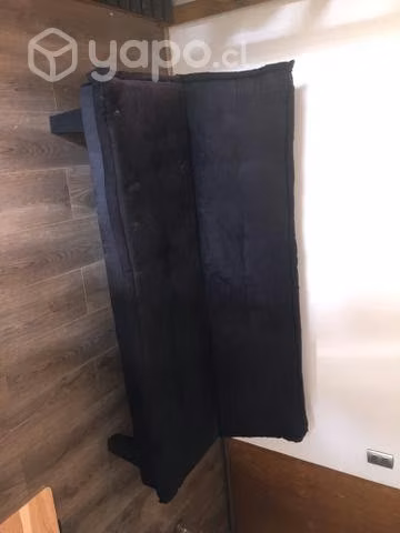 Futón Negro 165x76x72 Homy