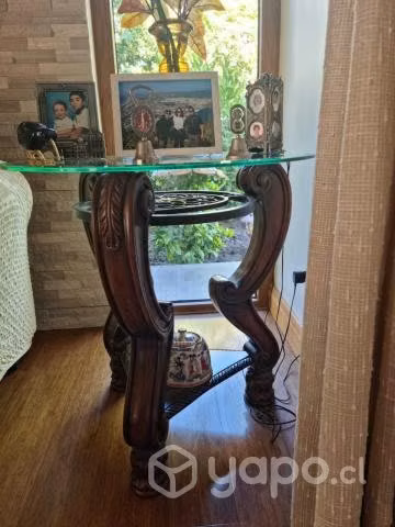 Juego mesa de centro + mesa esquina