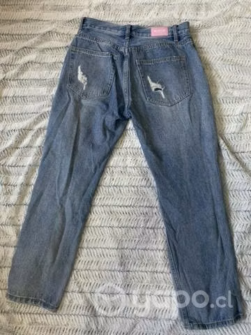 Jeans overside mezclilla - Imagen 3