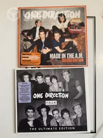 5 álbumes One Direction