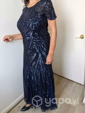 Vestido de Madrina, incluye pedrería. solo un uso