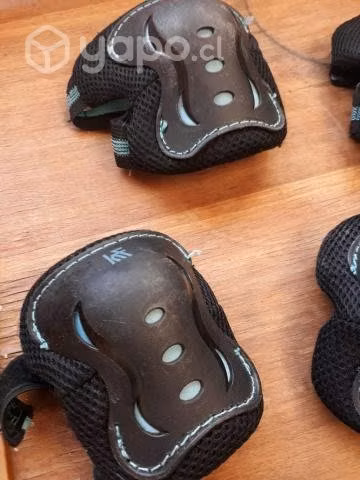 Protecciones (rodilleras, coderas, muñequeras)