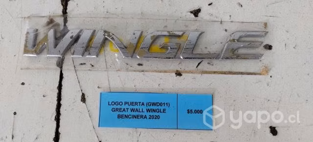 Logo Puerta (GWD011) Great Wall Wingle Bencinera 2