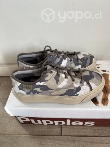 Zapatillas CAT estilo militar