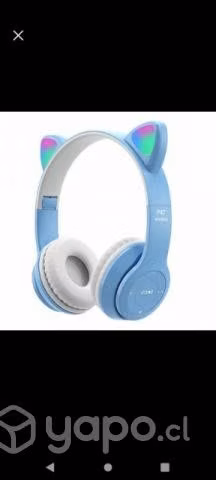 Audífonos inalámbricos luminosos Bluetooth - Imagen 2