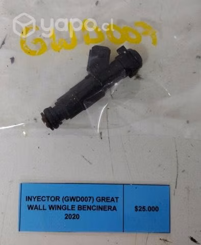 Inyector (GWD007) Great Wall Wingle Bencinera 2020