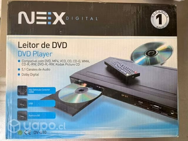 Reproductor DVD Nex