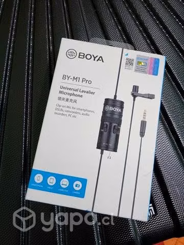 Micrófono de solapa Boya BY-M1 Pro Nuevo y Sellado
