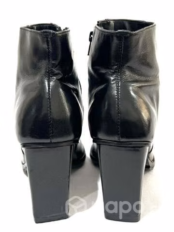 Botín 100% Cuero N*35 Negro - Imagen 5