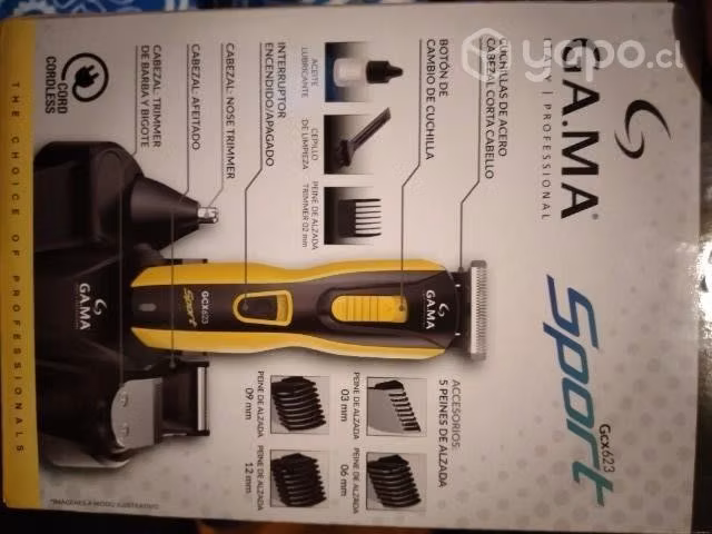 Máquina de cortar pelo Gama Sport GCX 623