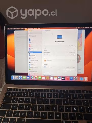 Macbook air 13 pulgadas m1