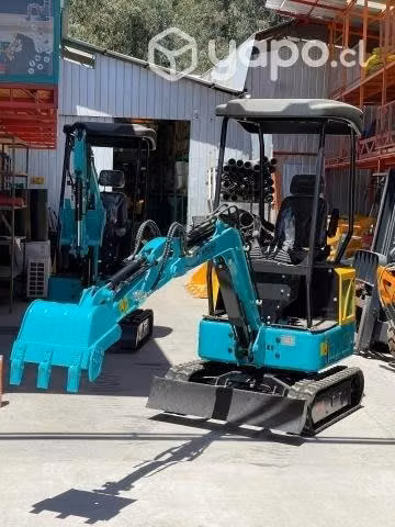 Mini excavadora 1500kg intelseg año 2024