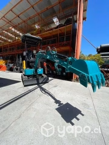 Mini excavadora 1500kg intelseg año 2024