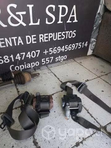 Cinturones de seguridad chevrolet spark gt 2016