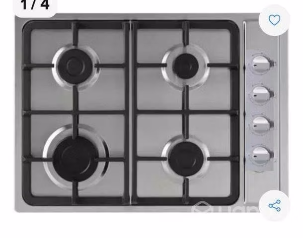 Cocina encimera